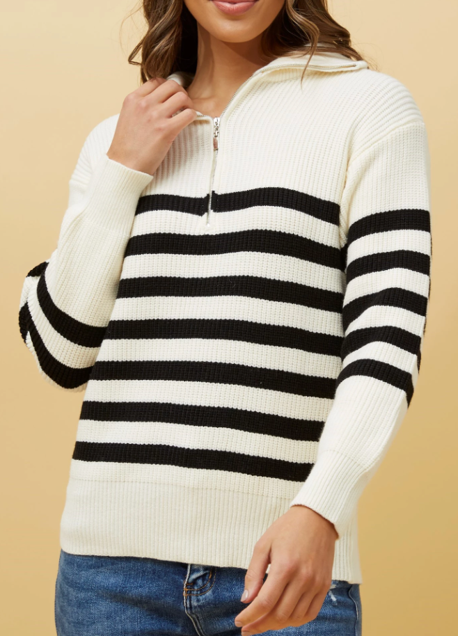 Zip front hot sale jumper womens