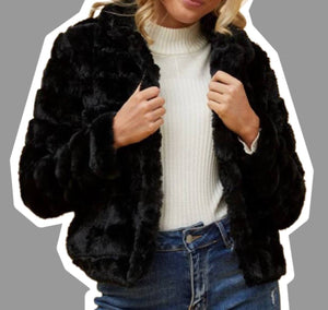MOSCOW FAUX FUR JACKET